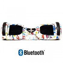  Default Category  Hoverboard S36 BlueTooth URBAN GRAFFITI WHITE