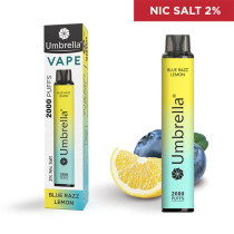 Jednokratne Vape 2000 PUFFS  VAPE 2000 puffs Blue Razz Lemon 2%